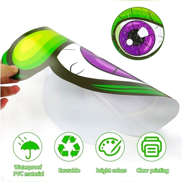 Halloween Trunk or Treat Decorations Kit - Scary Monster Face - Picture 5 of 8